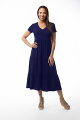 Ruffle Sleeve Dress