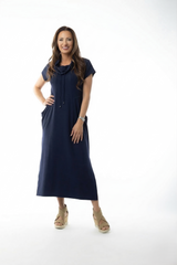 Mona Cowl Neck Dress