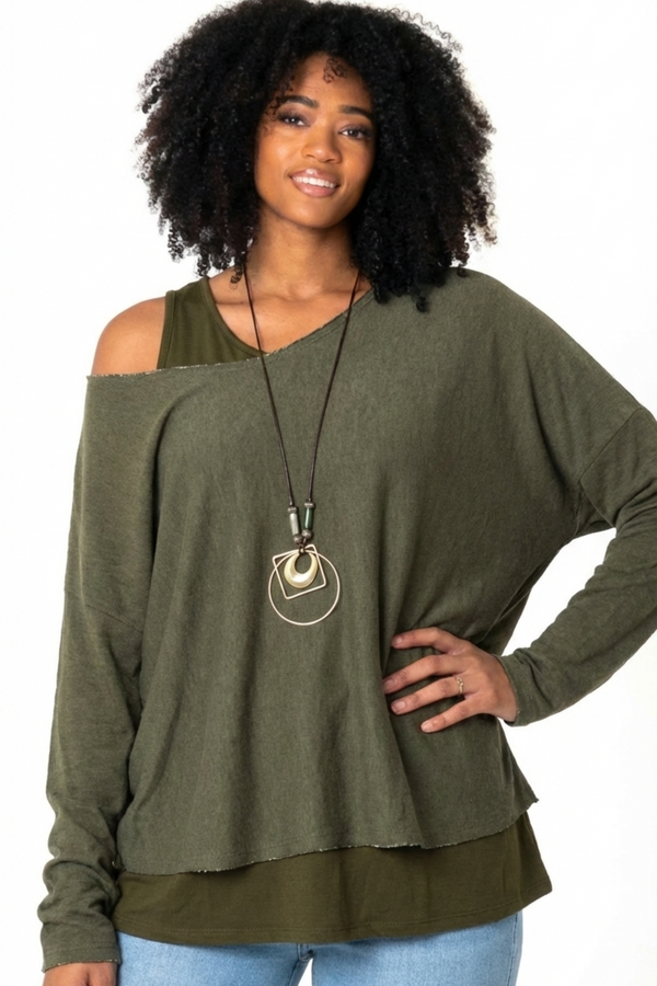 2PC Tunic with Necklace