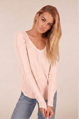 Slub Seamline Layer Long Sleeve