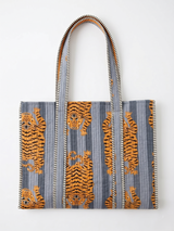 Tiger Quilted Totes