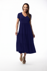 Ruffle Sleeve Dress