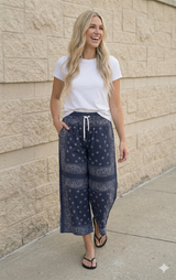 Bandana Crop Pant