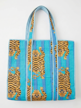 Tiger Quilted Totes
