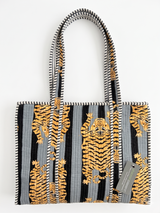 Tiger Quilted Totes