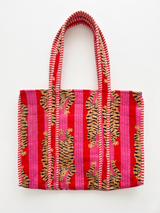 Tiger Quilted Totes