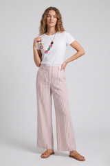 Linen Stripe Pants