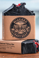 Charcoal Tallow Bar Soap