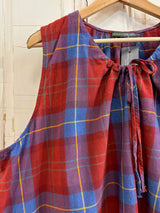 Eva Plaid Tunic