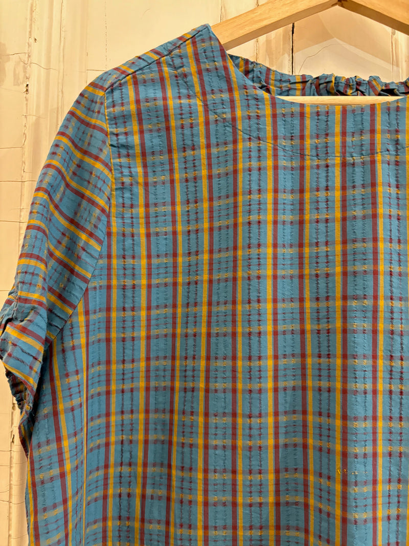Lacy Plaid Top