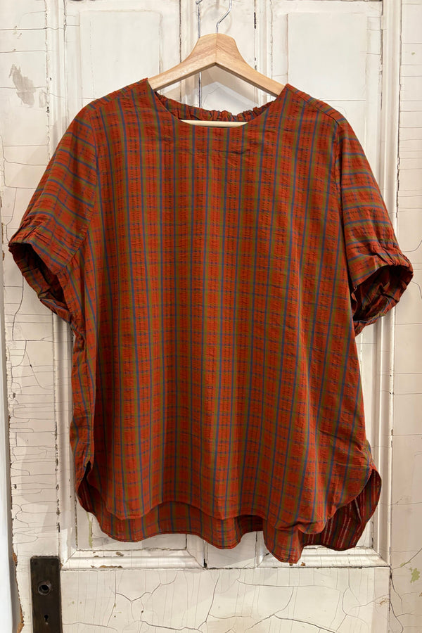 Lacy Plaid Top
