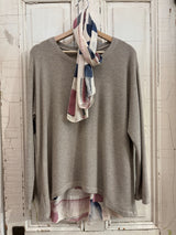 Gemma Top w/ Scarf