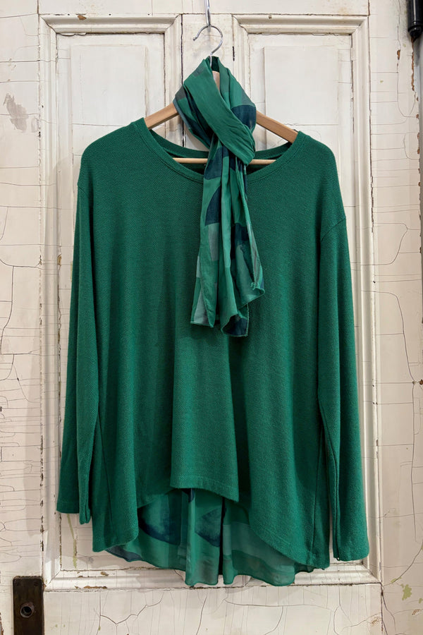 Gemma Top w/ Scarf
