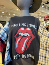Flannel Band Tee