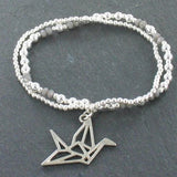 Double Strand Silved Plated Bracelet