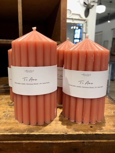 Ti Amo Pillar Candle