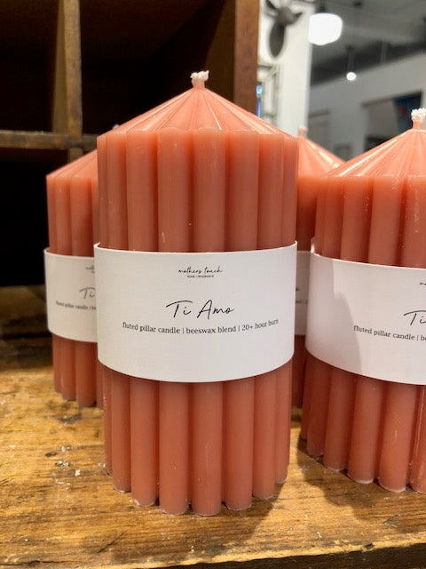 Ti Amo Pillar Candle