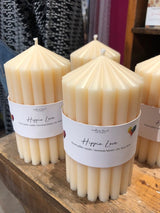 Hippie Love Pillar Candle