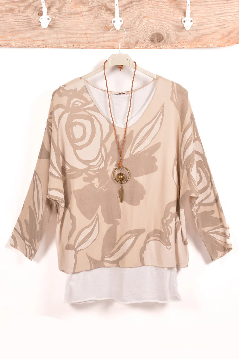Floral 2 PC Tunic