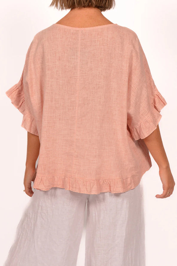 Ruffle Edge Tee