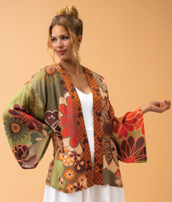 Kaleidoscope Floral Kimono