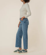 Charlotte HR Wide Leg Raw Hem
