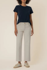 Charlotte HR Wide Leg Raw Hem