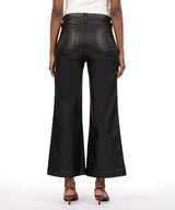 Meg HR Fab Ab Coated  Wide Leg