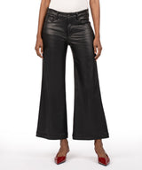 Meg HR Fab Ab Coated  Wide Leg