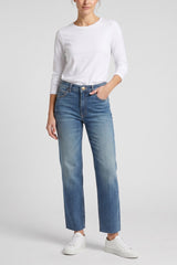 Rachael HR Fab Ab Mom Raw Hem