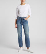 Rachael HR Fab Ab Mom Raw Hem