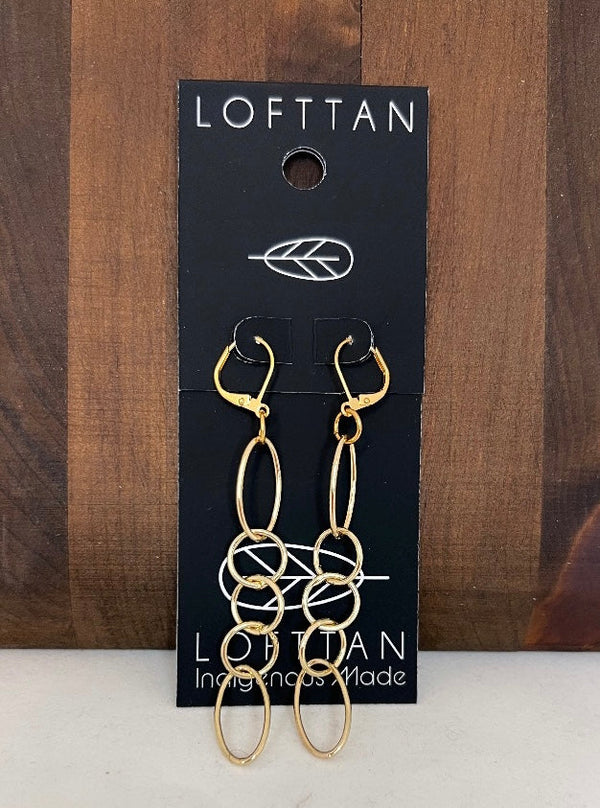 Delilah "Fun Flirty" Earrings - Gold