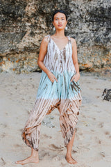 Tie Dye Lapis Ombre Romper
