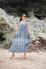 Simple Bone Tie Dye Dress