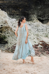 Simple Bone Tie Dye Dress