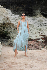 Simple Bone Tie Dye Dress