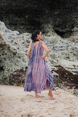 Simple Bone Tie Dye Dress