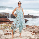 Simple Bone Tie Dye Romper
