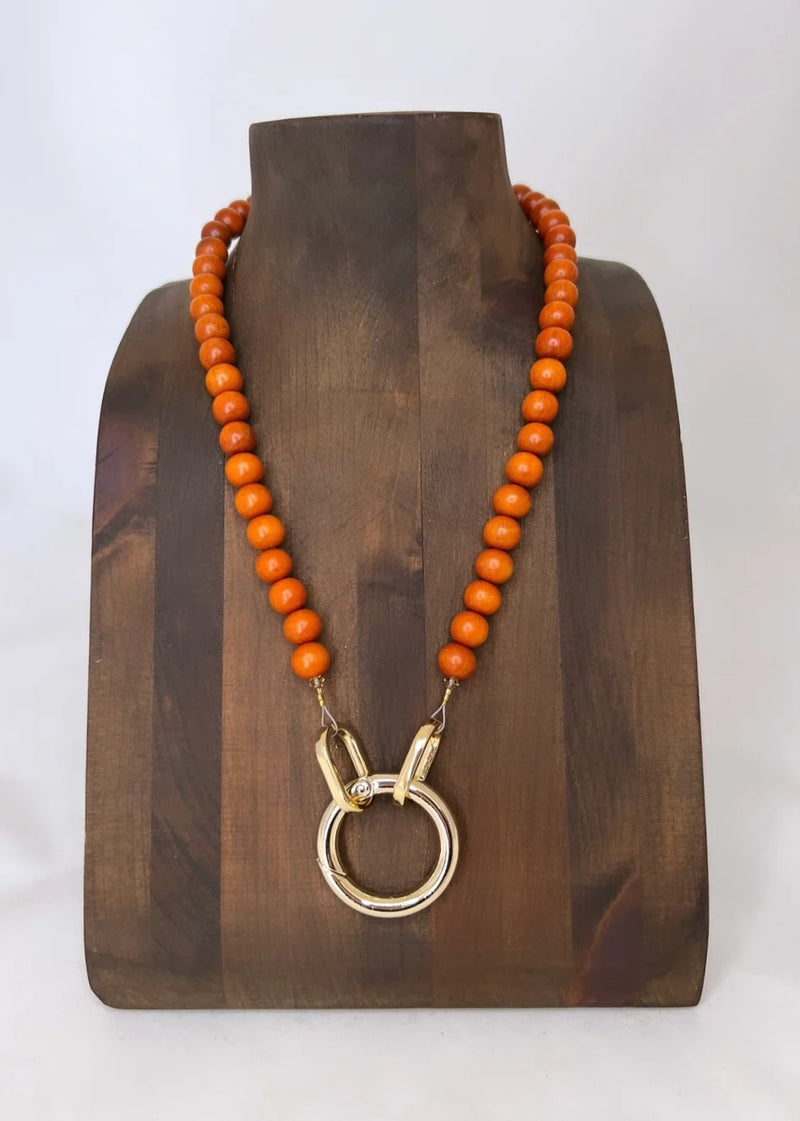 Adam  "Red Earth' Necklace
