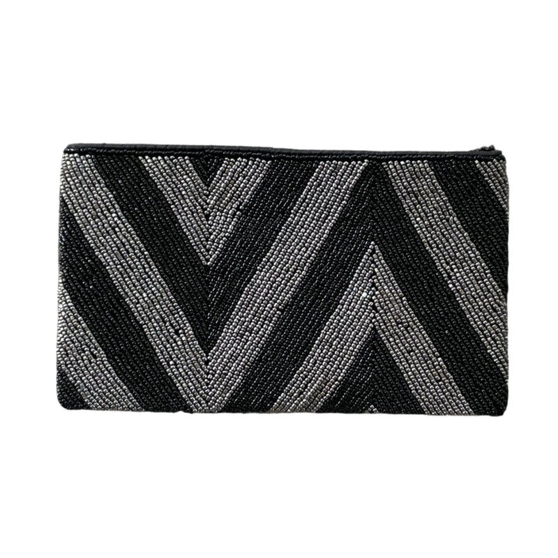 Beaded Zig Zag Purse