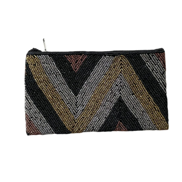 Beaded Zig Zag Purse