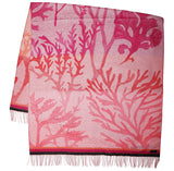 Coral Lightweight Cashmink Throw