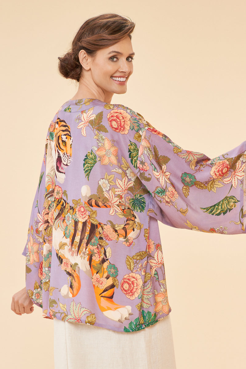 Prancing Tiger Kimono Jacket