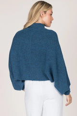 Poncho Perfection Sweater