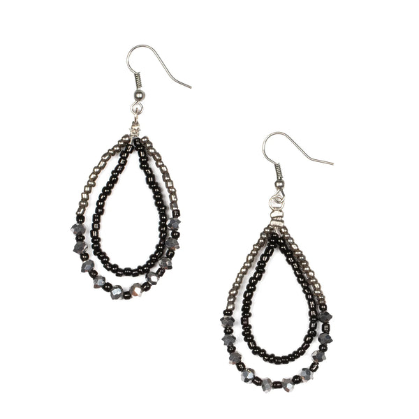 Tear Drop Crystal Earring