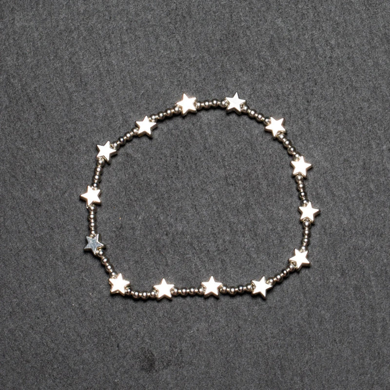 Elastic Star Bracelet SILVER