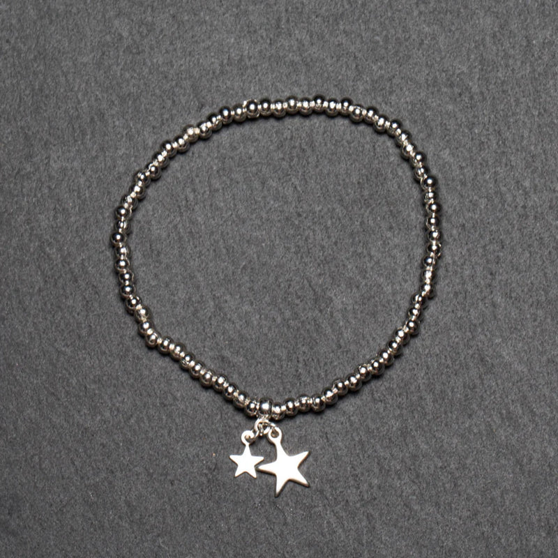 Star Charm Bracelet SILVER