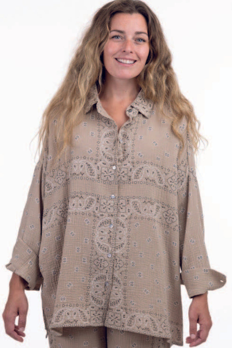 Bandana Boyfriend Shirt