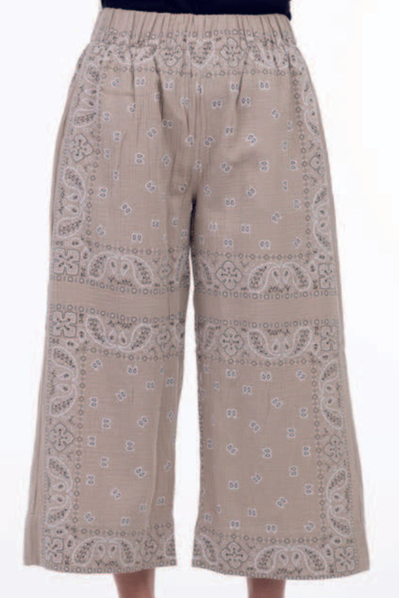 Bandana Crop Pant