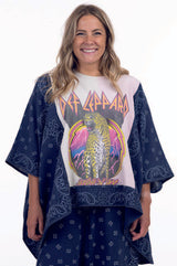 Bandana Banded Pullover